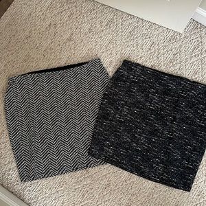Lot of 2 Old Navy Large TALL pencil mini skirts
